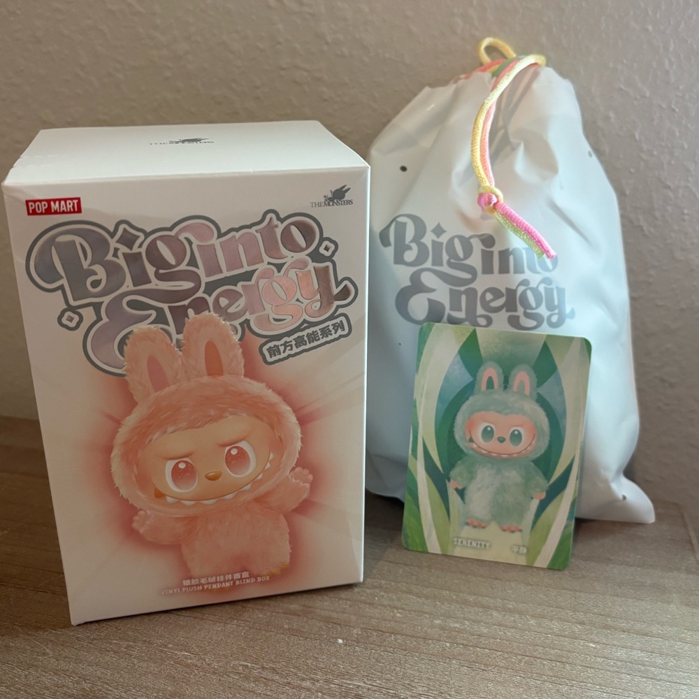 Authentic Pop Mart The Monsters Labubu Big Into Energy